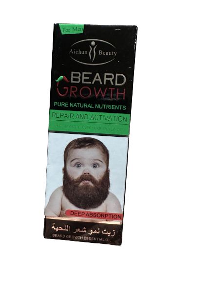 Fast Active Hair & Beard Growth Oil (Unisex)