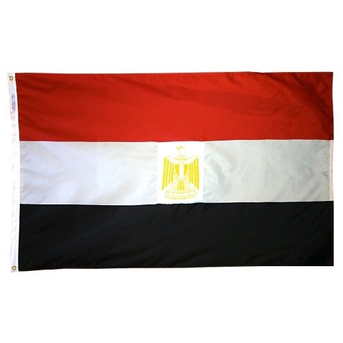 Egypt National Flag Outdoor 3 X 5 Feet