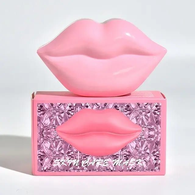 Lip Masks ,Moisturizing, Plump Lips, Pink - Box Of 20