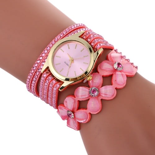 Luxury Bracelet Watch -Pink