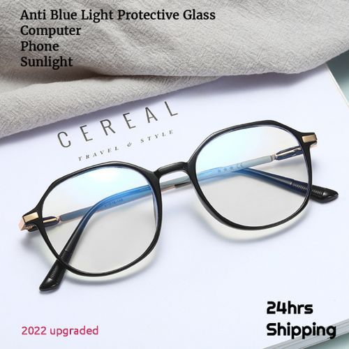 Life Saving Unisex Blue Light Blocking Glasses For Computer Use, Anti Eyestrain UV Filter Lens