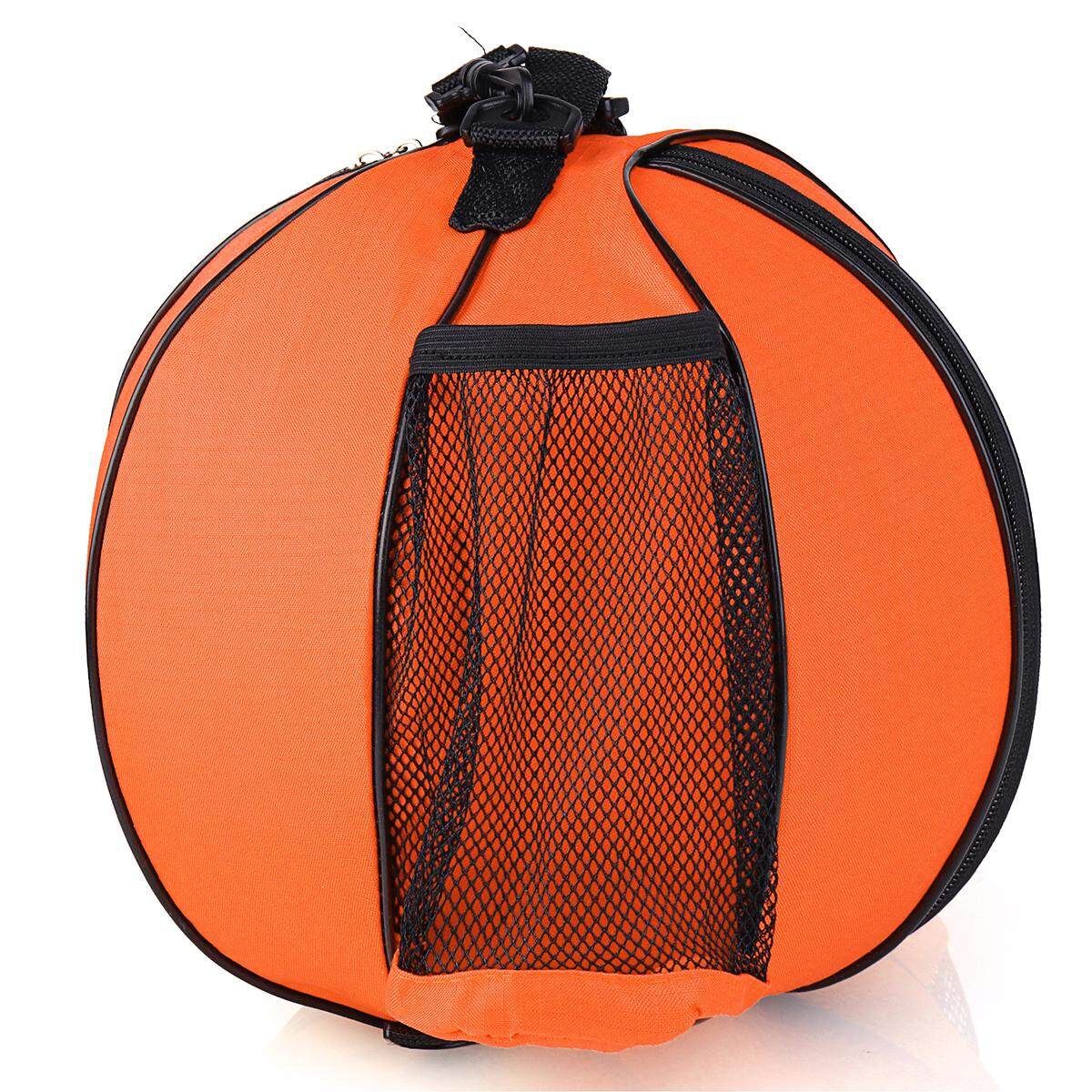 Portable Basketball Backpack Water Bottle Ball Pack Soccer Sports Bags Kids Football Kits Waterproof Volleyball Basketball Bag Orange