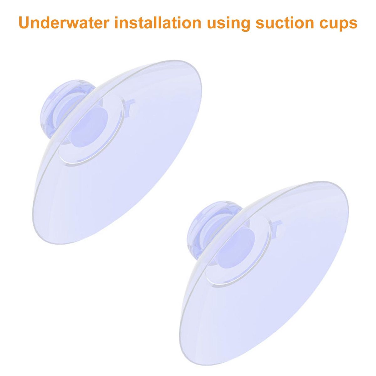 1 Set RGB Submersible Light RGB Color Changing Aquarium Fish Tank LED Lamp White