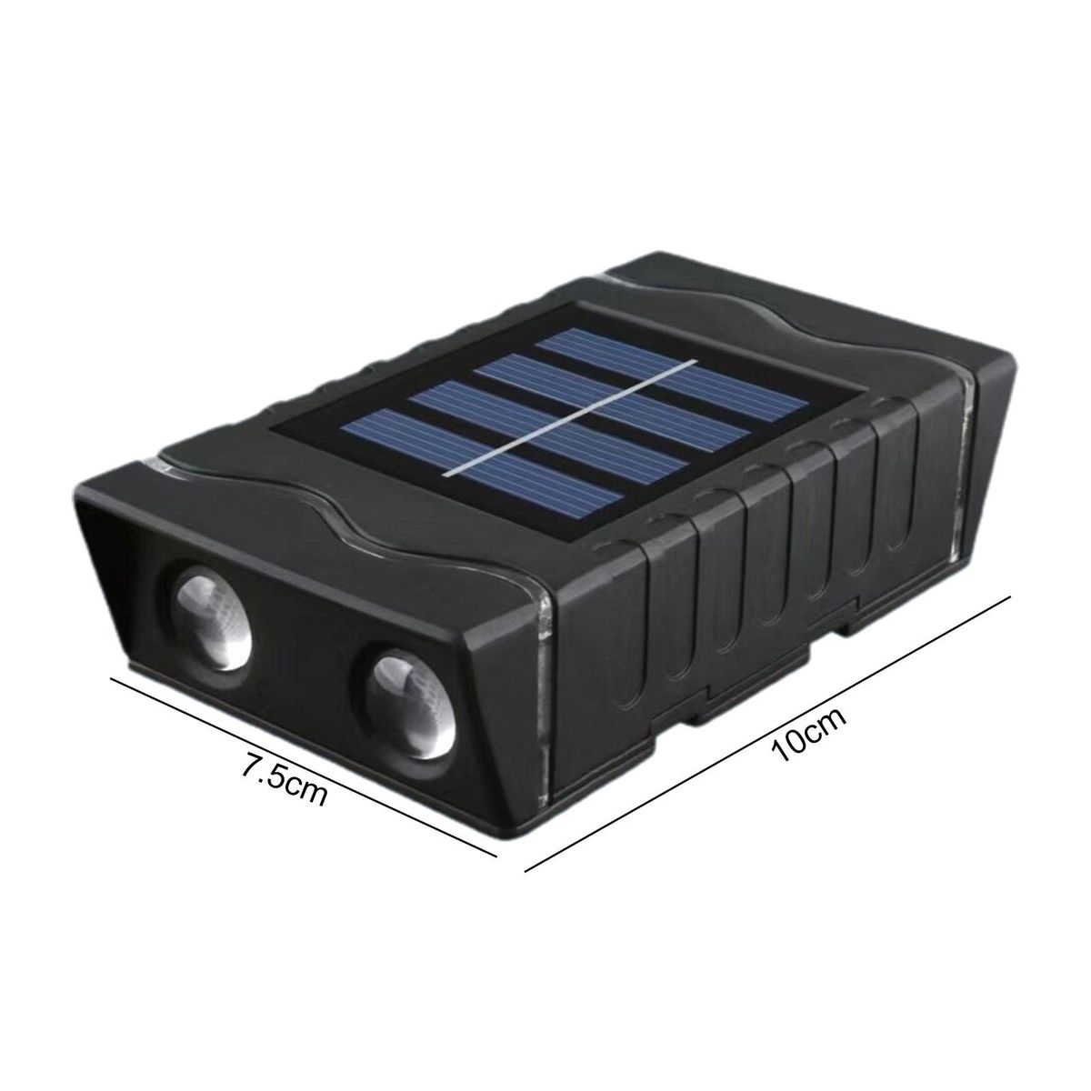 Villa Solar Wall Decor Lights for Outdoor Garden Waterproof Patio Lamp