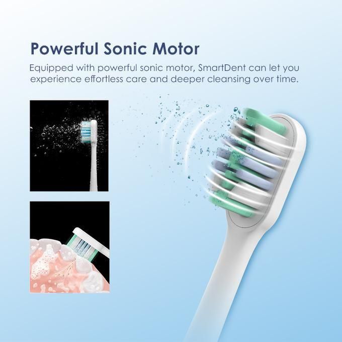 Oraimo OPC-ET1 SmartDent 4 Smart Brushing Modes Soft Dupont Bristle IPX7 Waterproof Sonic Electric Toothbrush