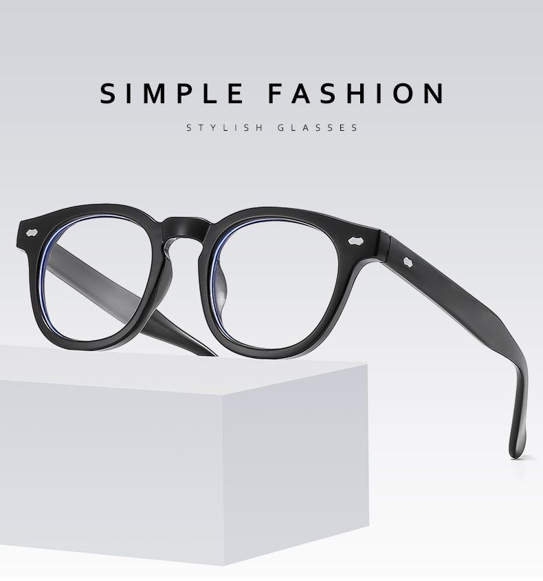 Unisex Anti Blue Light Blocking Computer Glasses Black