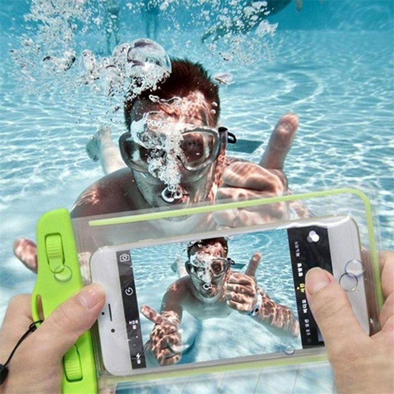 Waterproof Phone Pouch Drift Diving Swimming Bag Underwater