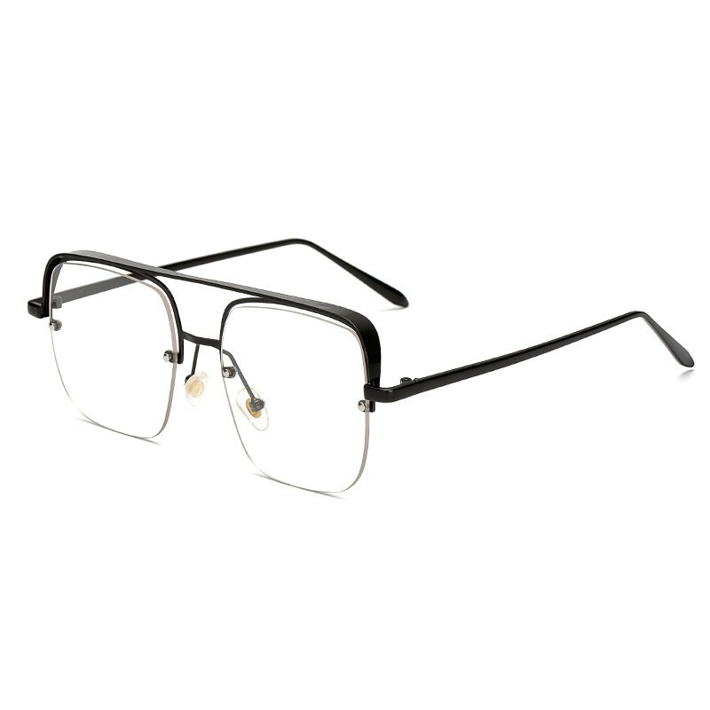 Luxury Unisex Metal Photochromic Anti Blue Light Glasses