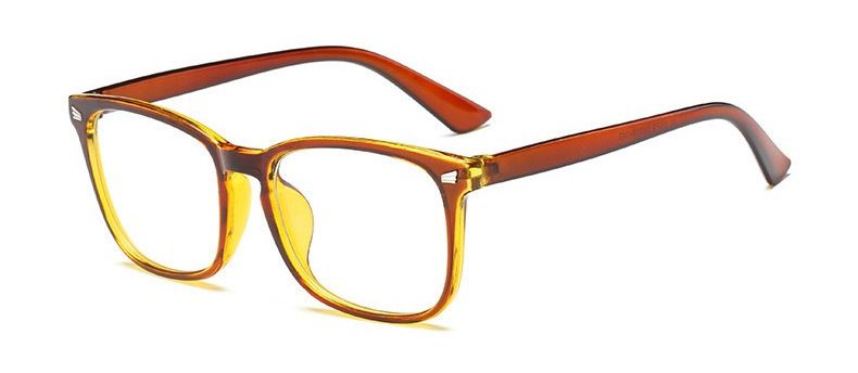 Anti Blue Rays Computer Glasses, Anti Blue Light Glasses - Brown