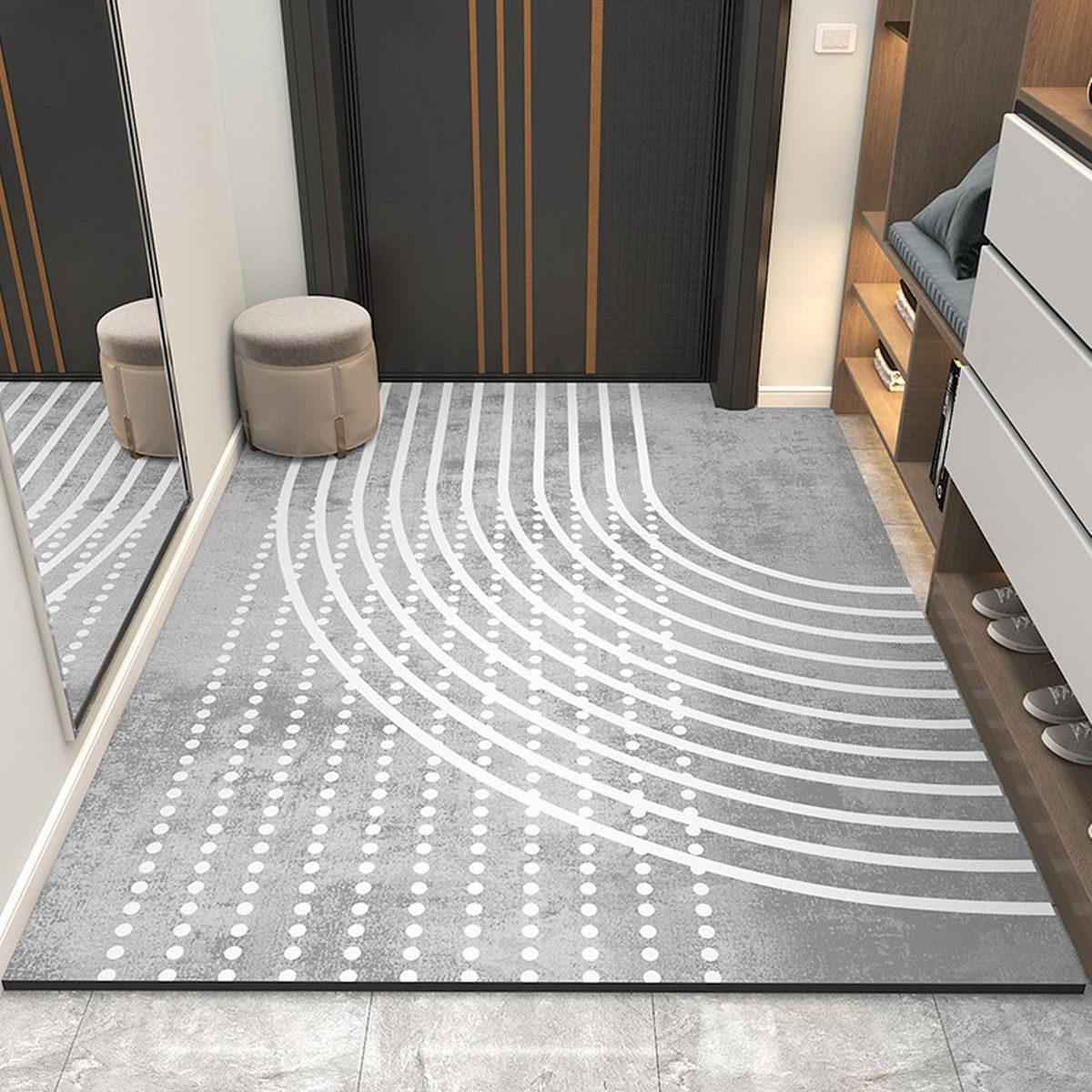 Area Mat Minimalist Thick Entrance Doormat