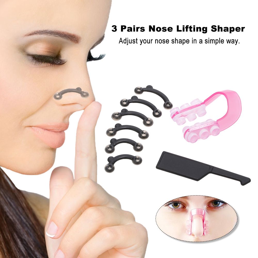3 Pairs Nose Up Lifting Shaper Invisible Nose Shaping
