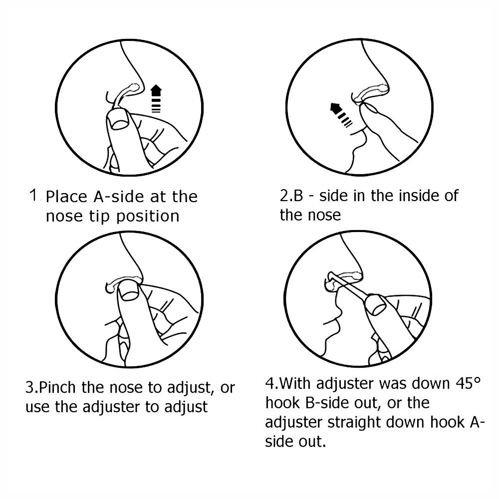 3 Pairs Nose Up Lifting Shaper Invisible Nose Shaping
