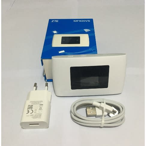 ZTE MF920VS Universal 4G LTE Pocket Mobile WiFi Router HotSpot With Screen Display For All Networks