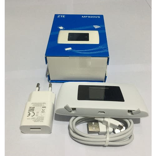 ZTE MF920VS Universal 4G LTE Pocket Mobile WiFi Router HotSpot With Screen Display For All Networks