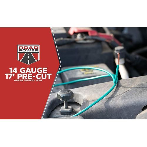 Coleman Cable 55667133 14-Gauge 17-Foot Automotive Copper
