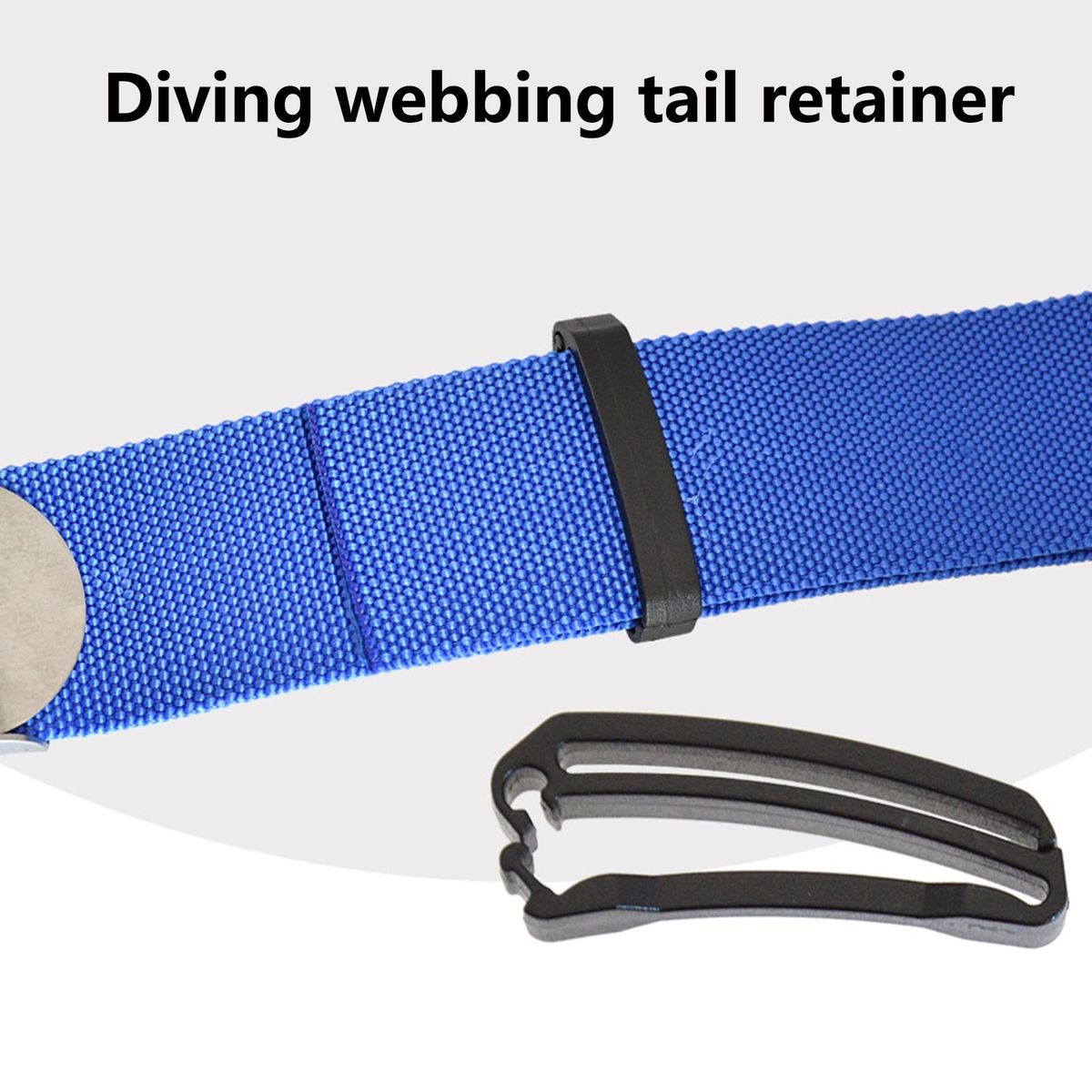 2Pcs Dive Webbing Buckles Dive Webbing Buckles Backpack Clip