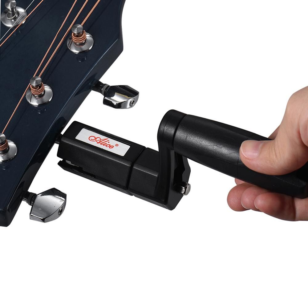 Alice A009CP Multifunctional Guitar String Peg Winder Bridge Pin Puller Electric Screwdriver Drill Bit Guitar Repair Maintenance Tool Luthier Tool