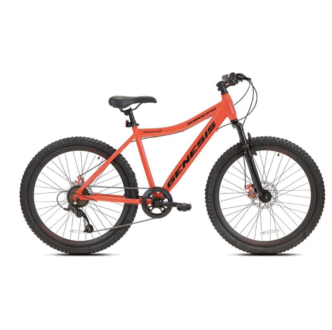 26" Saracino Men's Mountain Bike, Red