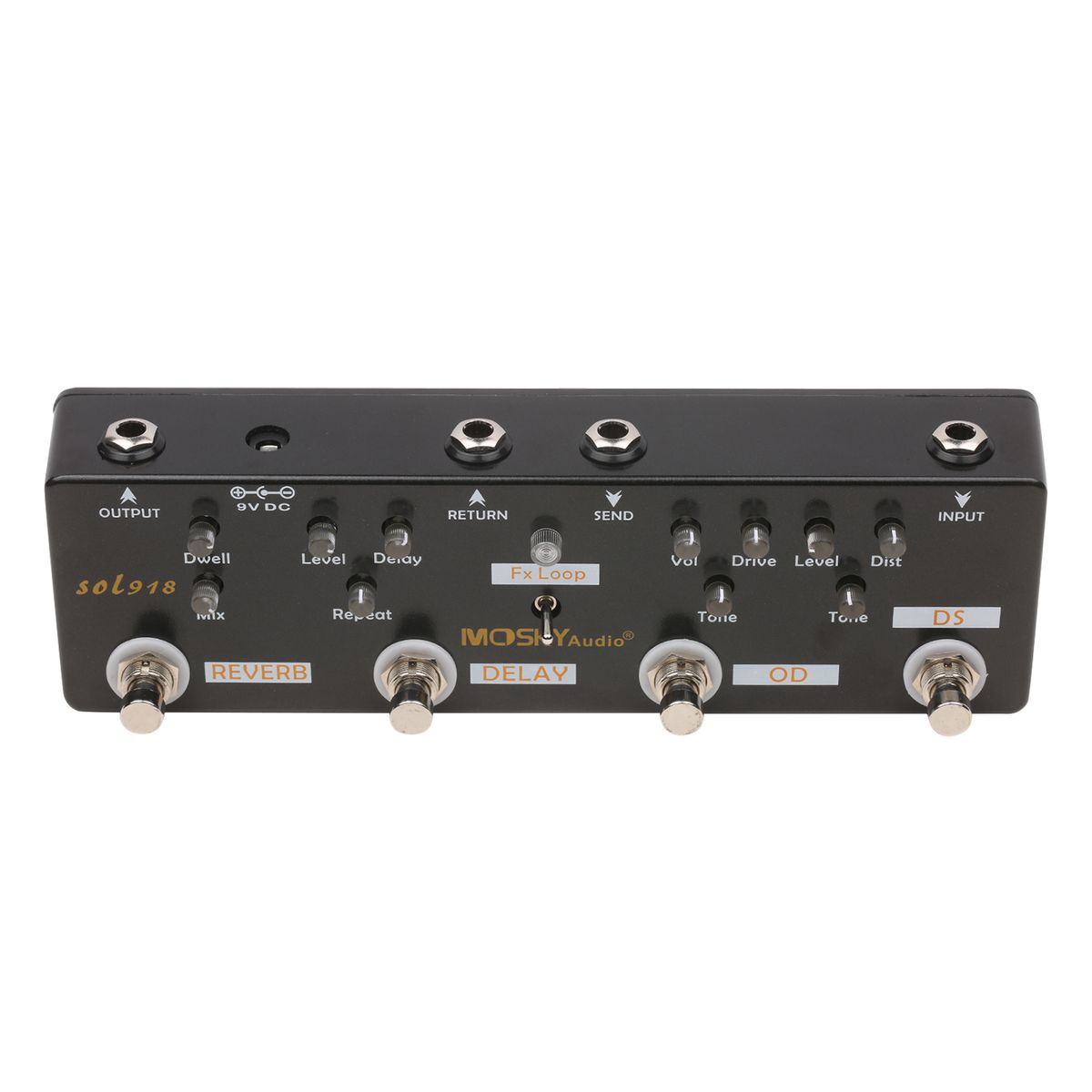 MOSKY Audio SOL918 5-in-1 Multi Effect Pedal Combined Effect