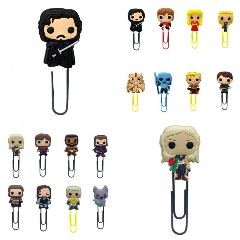 25pcs Game Of Thrones Bookmarks For Books Mini Figures Book