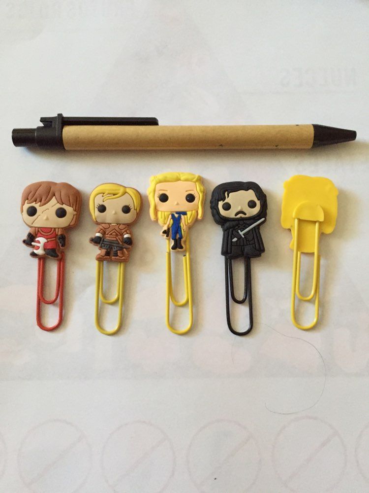 25pcs Game Of Thrones Bookmarks For Books Mini Figures Book