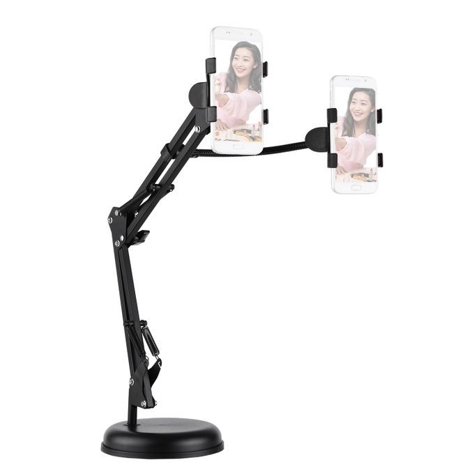 Extendable Cell Phone Holder Table Stand Lazy Bracket 360?