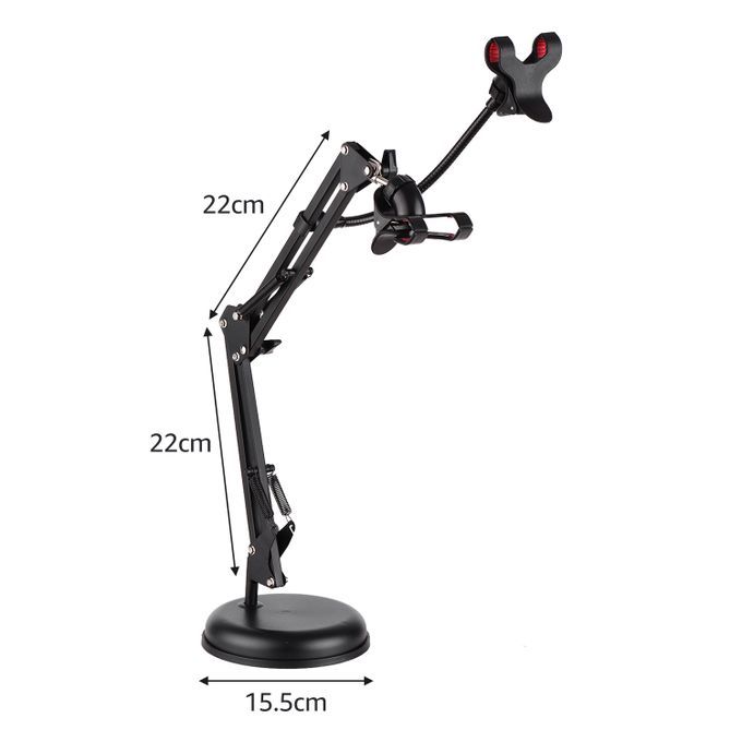 Extendable Cell Phone Holder Table Stand Lazy Bracket 360?
