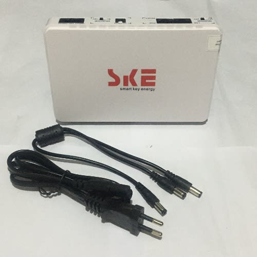 Mini DC UPS Portable Power Supply For Routers - CCTV - POS