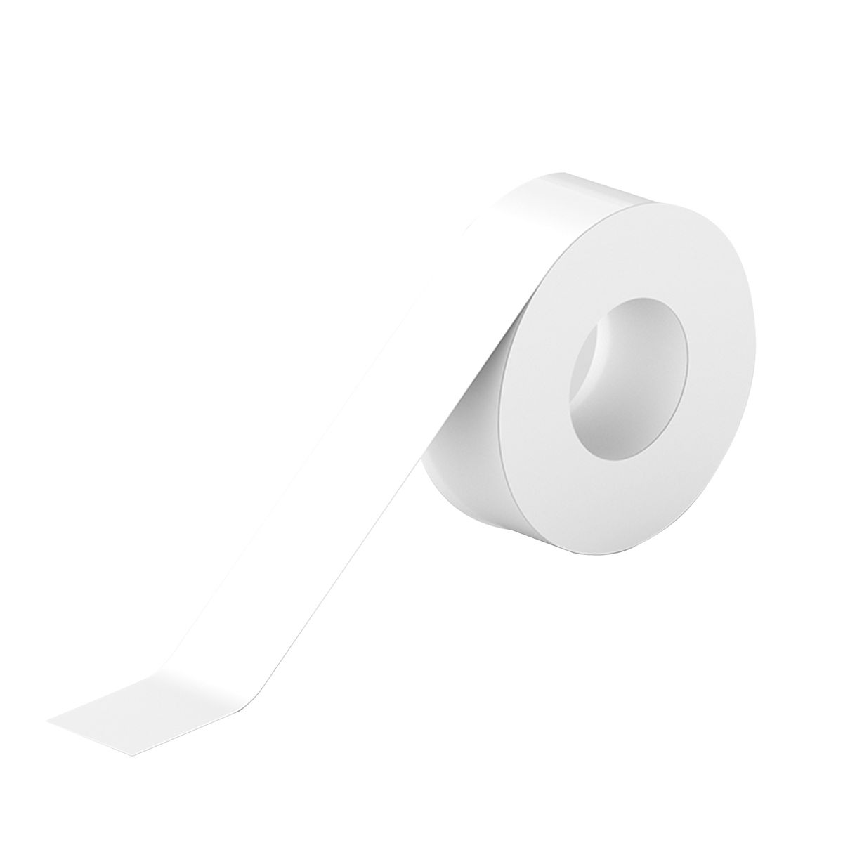 1 Roll White Label Paper Sticky Tape Adhesive