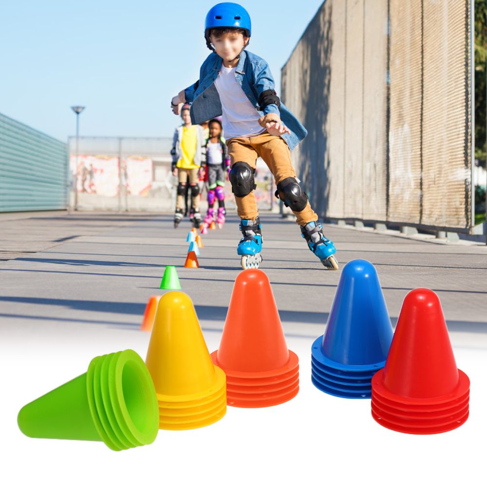 25 Pack / 50 Pack Mini Sports Agility Marker Cones For Kids