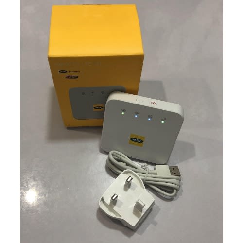 MTN Mobile 4G LTE Wi-Fi Router Hotspot - Support All Networks