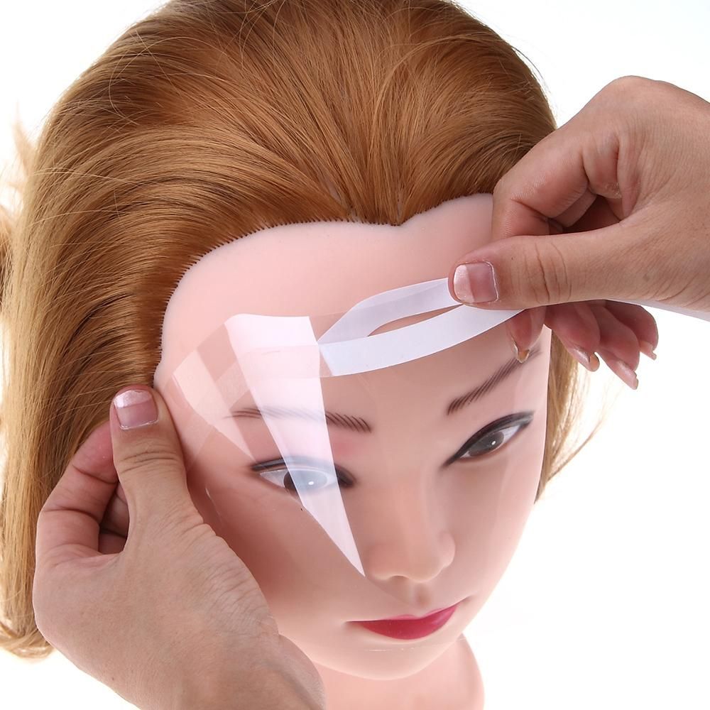Hairspray Shield Mask Makeup Protector Barber Hairspray Shield Mask Bang Trim Hair Salon Face   Protection Mask
