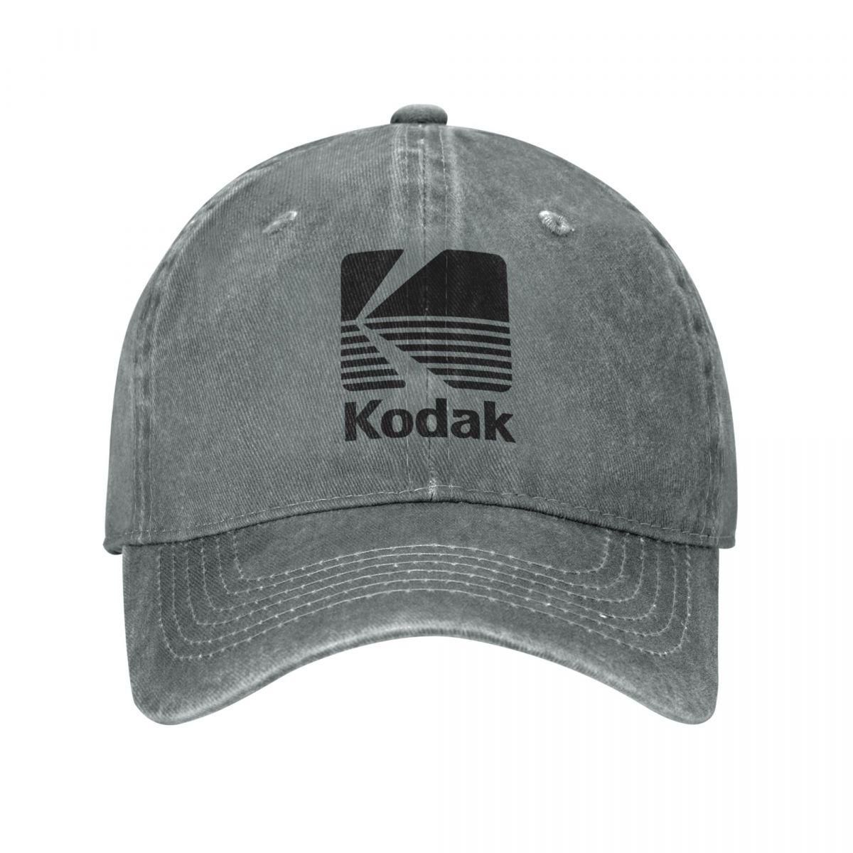 Classic Jeans Kodak Photography Logo Baseball Cap Dad Baseball Hat Snapback