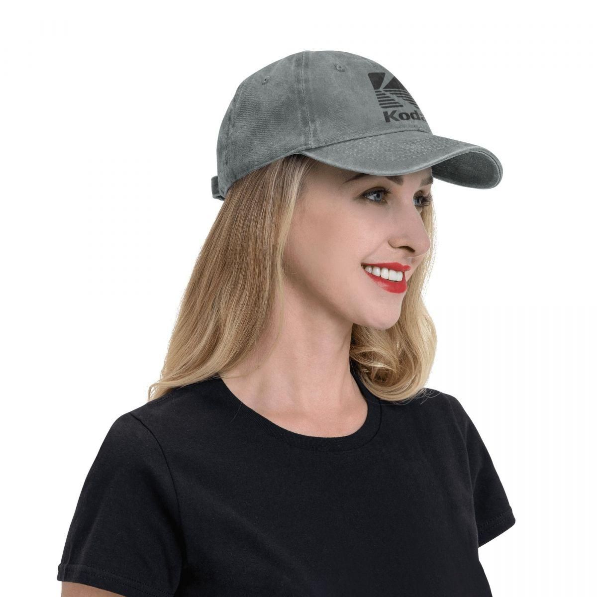 Classic Jeans Kodak Photography Logo Baseball Cap Dad Baseball Hat Snapback