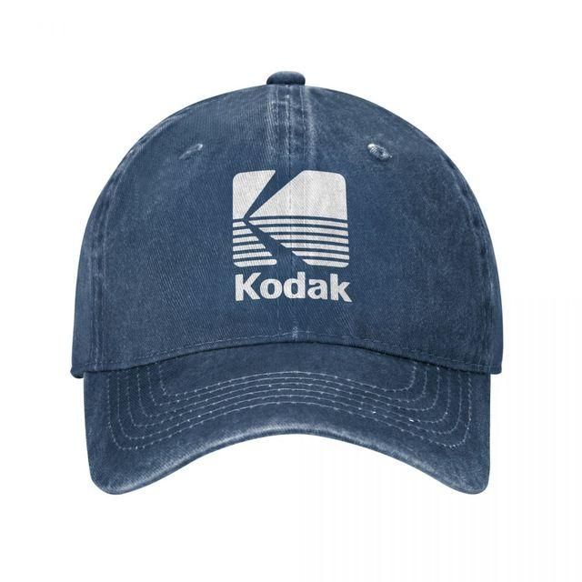 Classic Jeans Kodak Photography Logo Baseball Cap Dad Baseball Hat Snapback