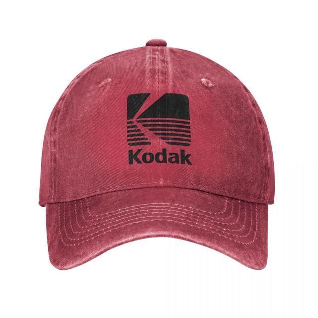 Classic Jeans Kodak Photography Logo Baseball Cap Dad Baseball Hat Snapback
