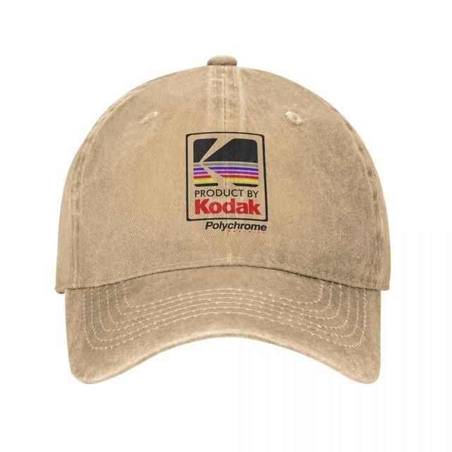 Classic Jeans Kodak Photography Logo Baseball Cap Dad Baseball Hat Snapback