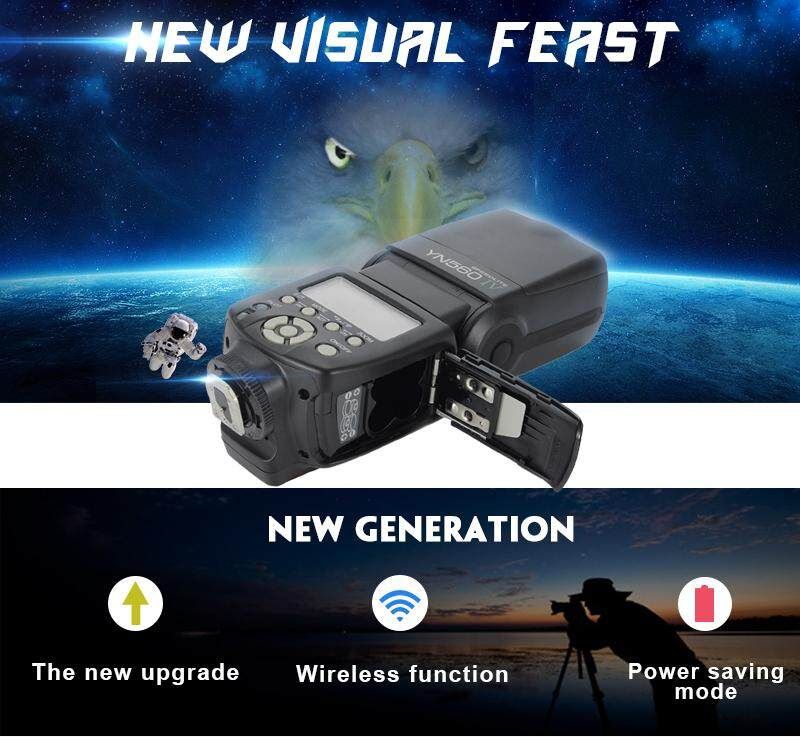 YN560 IV Flash Light Speedlite Wireless Master Slave Trigger For DSLR Camera