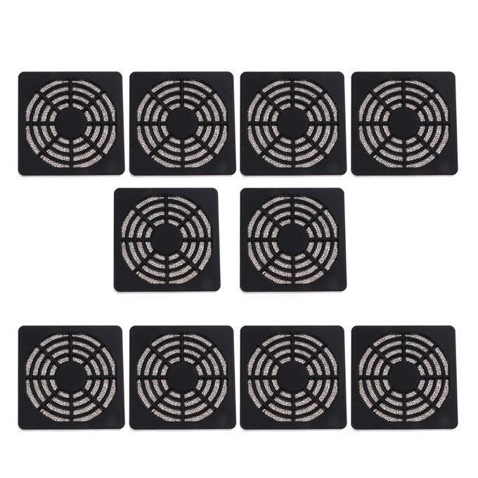 50Pcs Dustproof 60mm Case Fan Dust Filter Guard Grill Cover For