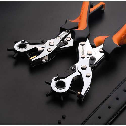 Hole Puncher Round Holes Professional Leather Hole Punch Tool For Belts Watch Shoe Bag Strap