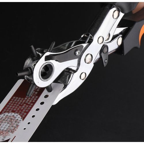Hole Puncher Round Holes Professional Leather Hole Punch Tool For Belts Watch Shoe Bag Strap