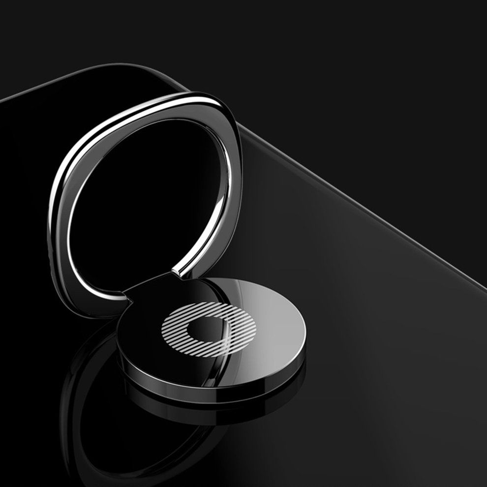 Finger Ring Holder 360 Degree Mobile Phone Smartphone Finger Stand Holder-black