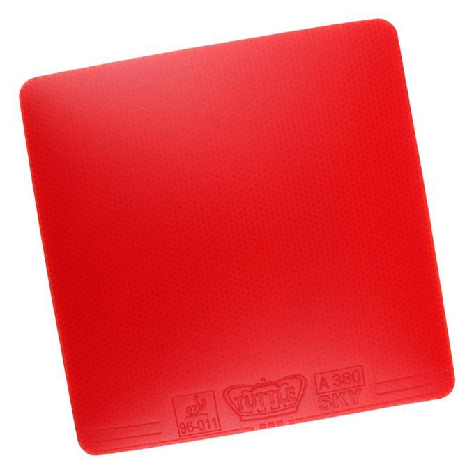 Table Tennis Bat 8 ​​x 8 Cm Sponge Rubber Replacement Rubber Red