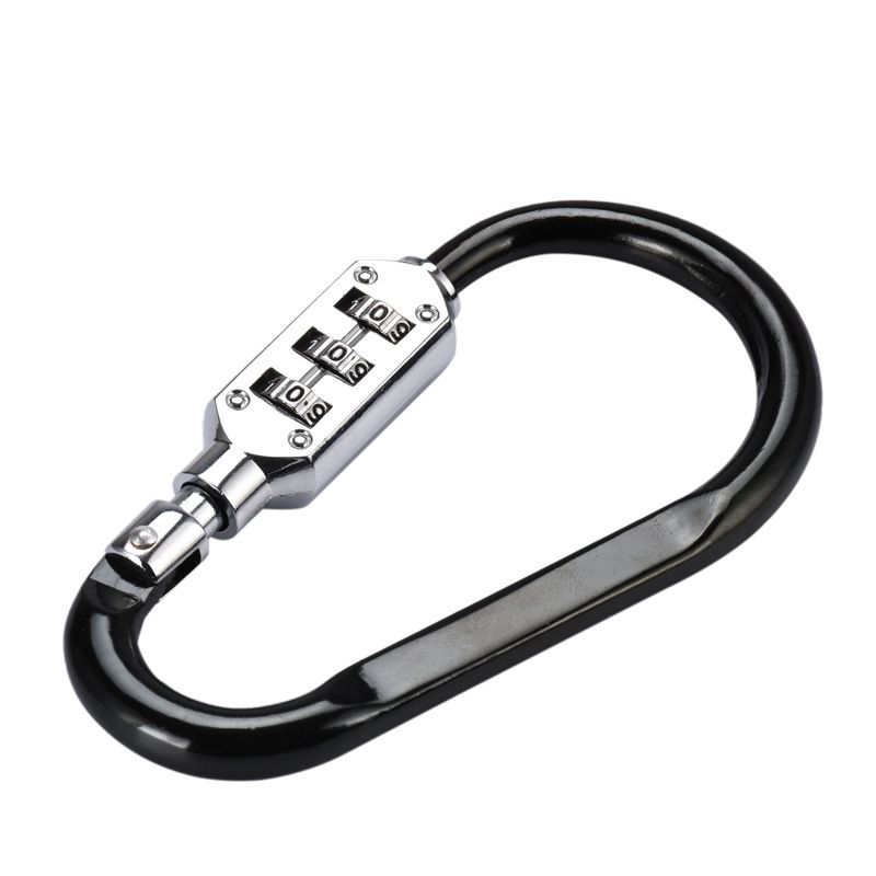 Portable Luggage Padlock Zinc Alloy Security 3 Combination Backpack Buckle Travel Suitcase Luggage Security Password Locks