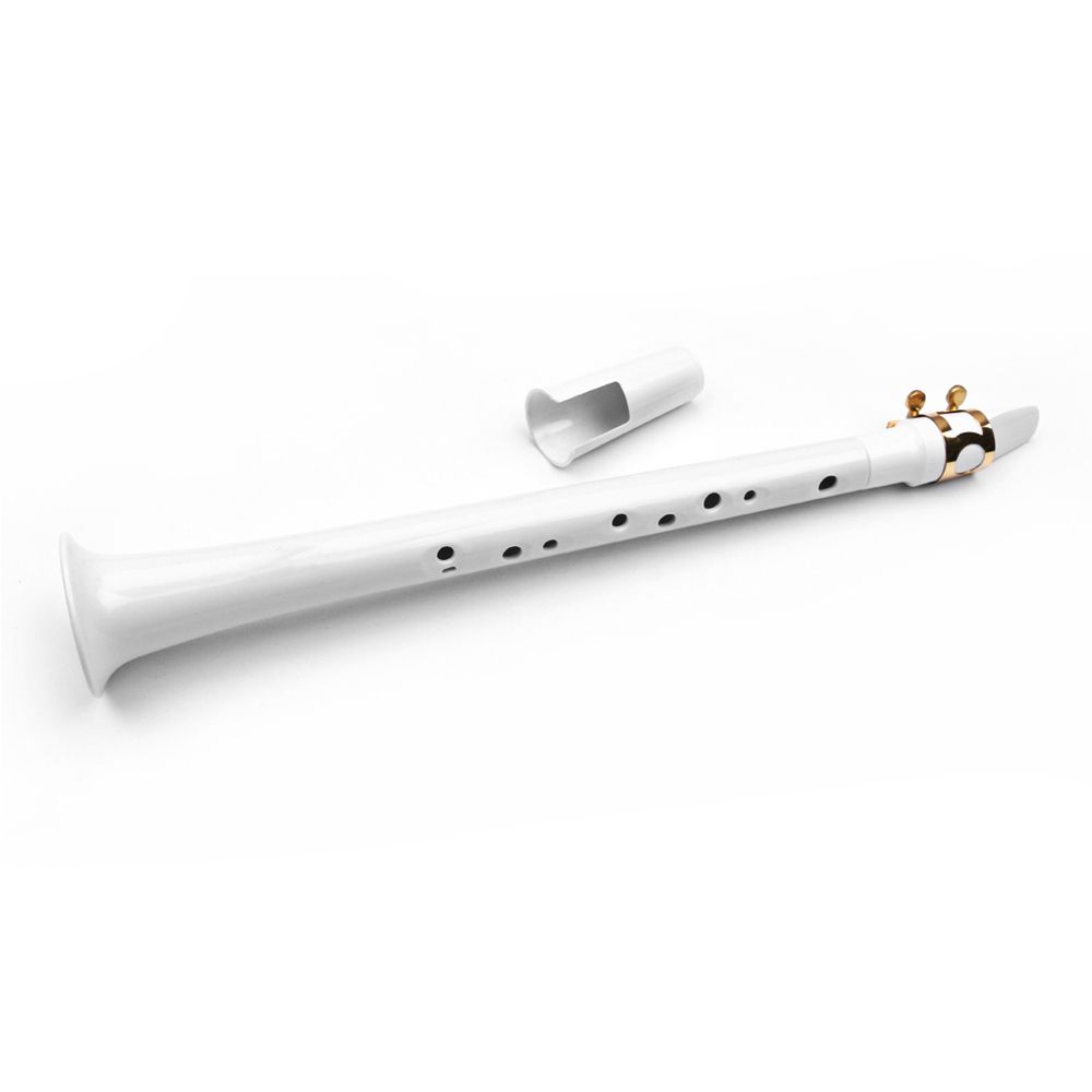 White Pocket Sax Portable Mini Saxophone Key Of C Little