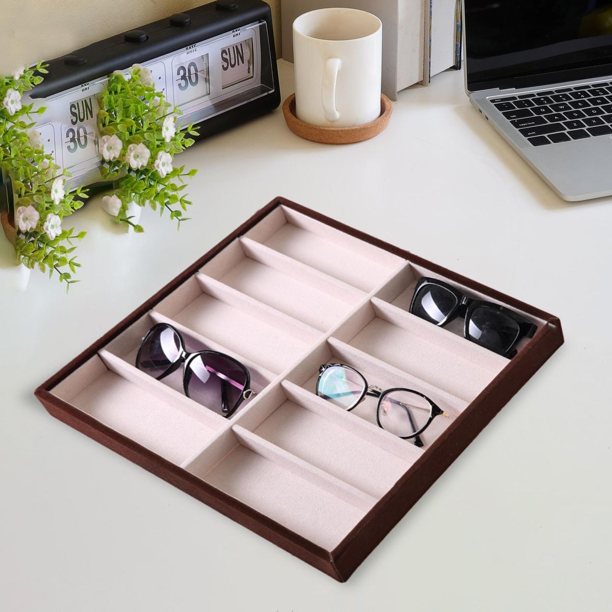 Eyeglass Storage Case Jewelry Box Storing Earrings Style B