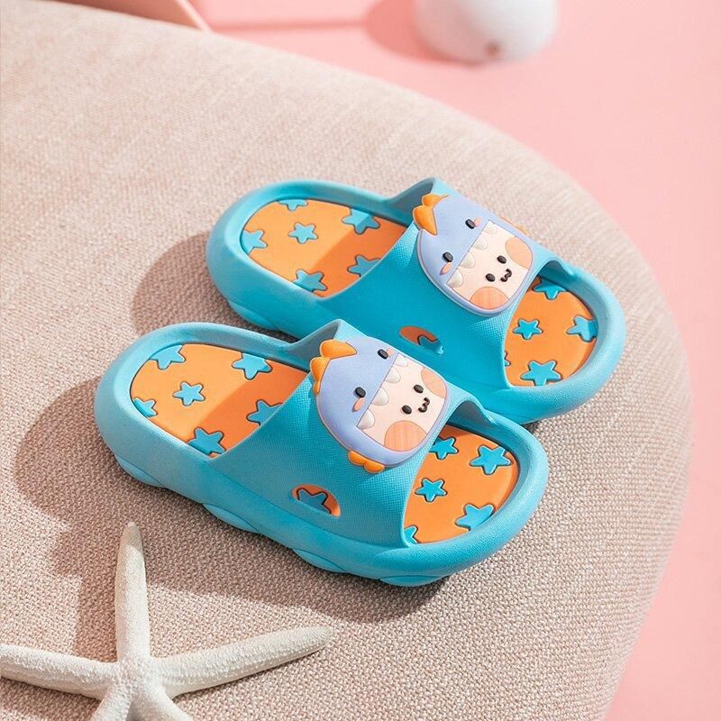Children's Slippers Summer Boys and Girls Cute Cartoon Anti slip Soft Sole Household Summer Slippers