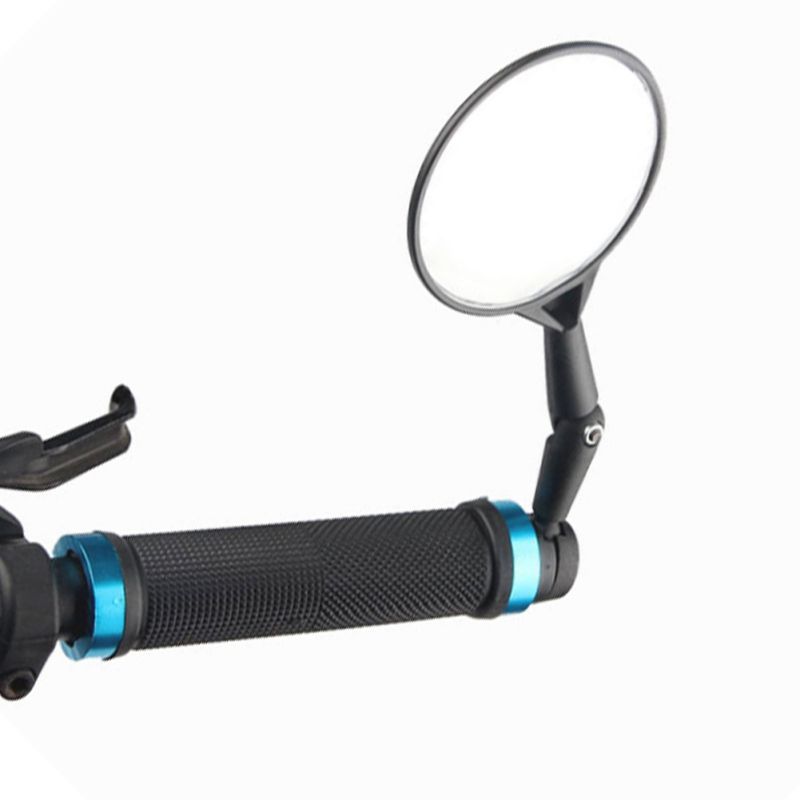 1pc Bicycle Rear Mirror Bike Handlebar End Mirror MTB Handlebar Side Safety