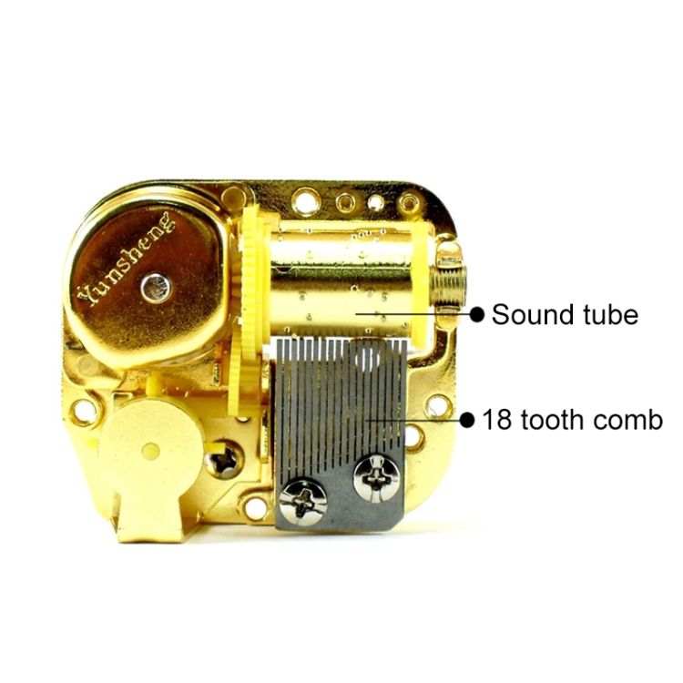 Eight-tone Bar Repair Parts Paperback Music Box