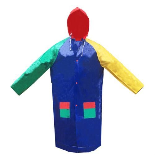 WATER PROOF CHILDREN RAIN COAT - MULTICOLOR